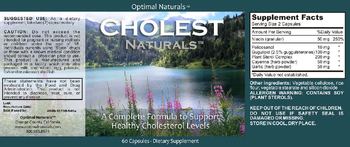 Optimal Naturals Cholest Naturals - supplement