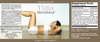 Optimal Naturals Trim Naturals - supplement