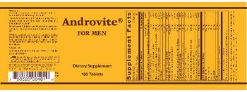 Optimox Androvite for Men - supplement