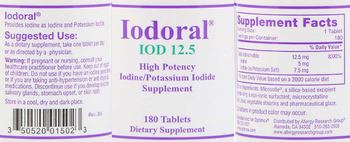 Optimox Iodoral IOD 12.5 - supplement
