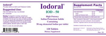 Optimox Iodoral IOD - 50 - supplement