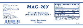 Optimox Mag - 200 - supplement