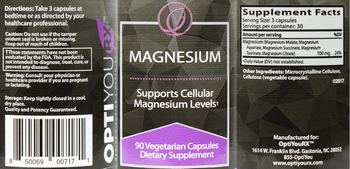 OptiYouRX Magnesium - supplement