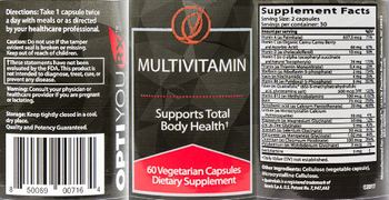 OptiYouRX Multivitamin - supplement