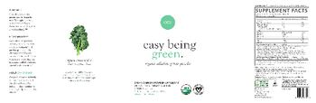 Ora Easy Being Green. - organic greens powder supplement