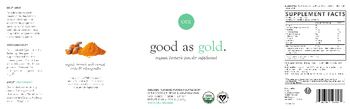 Ora Good as Gold. - organic turmeric powder supplement