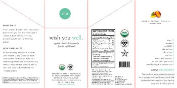 Ora Wish You Well. Mango & Pineapple Flavor - organic vitamin c probiotic echinacesupplement