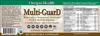 Oregon Health Multi-Guard - supplement