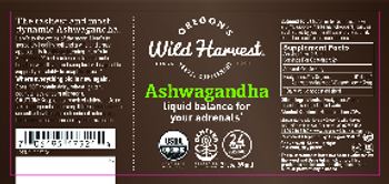 Oregon's Wild Harvest Ashwagandha - herbal supplement