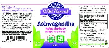 Oregon's Wild Harvest Ashwagandha - herbal supplement