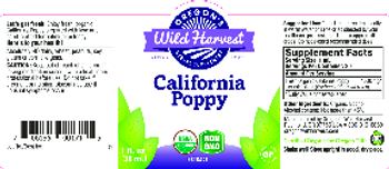 Oregon's Wild Harvest California Poppy - herbal supplement