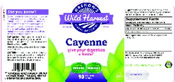 Oregon's Wild Harvest Cayenne - herbal supplement