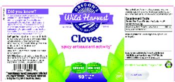 Oregon's Wild Harvest Cloves - herbal supplement