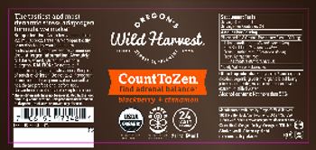 Oregon's Wild Harvest CountToZen Blackberry + Cinnamon - herbal supplement
