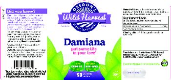 Oregon's Wild Harvest Damiana - herbal supplement