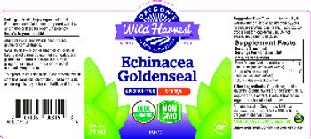 Oregon's Wild Harvest Echinacea Goldenseal Orange - herbal supplement
