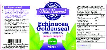 Oregon's Wild Harvest Echinacea Goldenseal with Vitamin C - herbal supplement