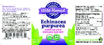 Oregon's Wild Harvest Echinacea Purpurea - herbal supplement