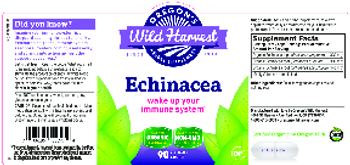 Oregon's Wild Harvest Echinacea - herbal supplement