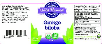 Oregon's Wild Harvest Ginkgo Biloba - herbal supplement