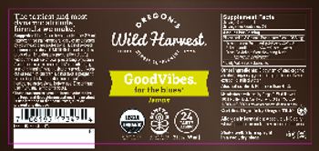 Oregon's Wild Harvest GoodVibes Lemon - herbal supplement