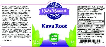 Oregon's Wild Harvest Kava Root - herbal supplement