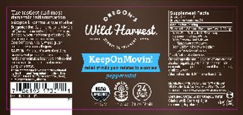 Oregon's Wild Harvest KeepOnMovin' Peppermint - herbal supplement