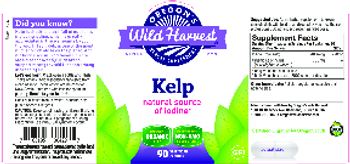 Oregon's Wild Harvest Kelp - herbal supplement