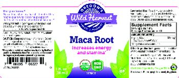 Oregon's Wild Harvest Maca Root - herbal supplement