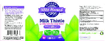 Oregon's Wild Harvest Milk Thistle - herbal supplement