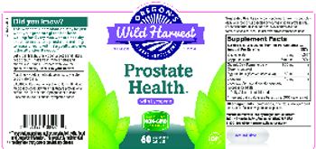 Oregon's Wild Harvest Prostate Health - herbal supplement