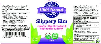 Oregon's Wild Harvest Slippery Elm - herbal supplement