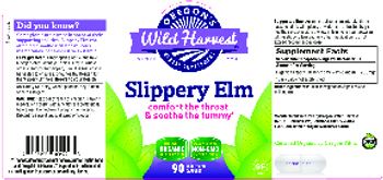Oregon's Wild Harvest Slippery Elm - herbal supplement