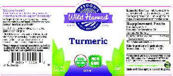 Oregon's Wild Harvest Turmeric - herbal supplement