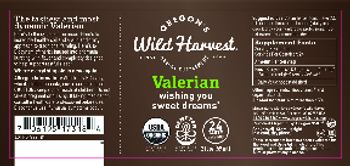 Oregon's Wild Harvest Valerian - herbal supplement