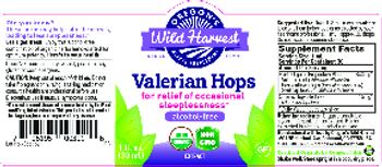 Oregon's Wild Harvest Valerian Hops - herbal supplement