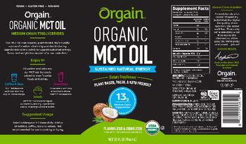 Orgain Organic MCT Oil - supplement