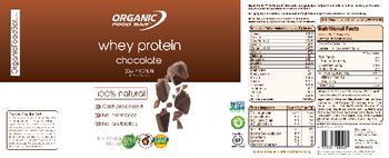 Organic Food Bar Whey Protein Chocolate - 