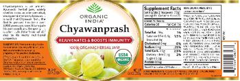 Organic India Chyawanprash - supplement