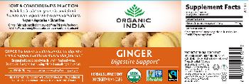 Organic India Ginger - herbal supplement