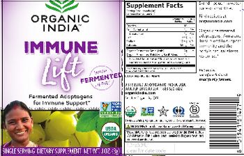 Organic India Immune Lift - supplement