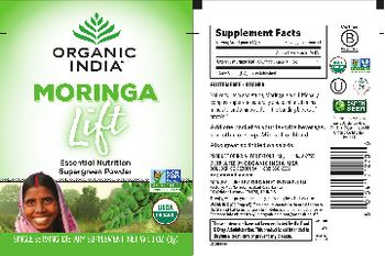 Organic India Moringa Lift - single serving supplement