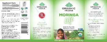Organic India Moringa Lift - supplement