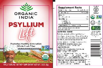 Organic India Psyllium Lift - single serving supplement