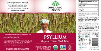 Organic India Psyllium - supplement