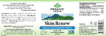 Organic India Skin Renew - herbal supplement