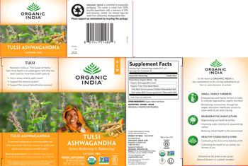 Organic India Tulsi Ashwagandha - herbal supplement