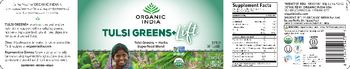 Organic India Tulsi Greens+ Lift - supplement