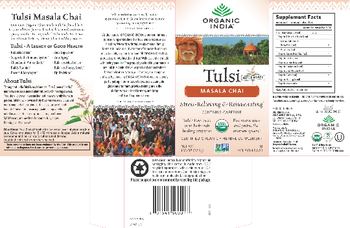Organic India Tulsi Masala Chai - herbal supplement