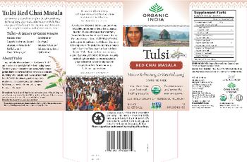 Organic India Tulsi Red Chai Masala - herbal supplement